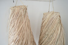 Load image into Gallery viewer, Moroccan Raffia Palm Light Shades || X-Large Natural Handmade || Cone Pendant Light