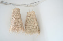 Load image into Gallery viewer, Moroccan Raffia Palm Light Shades || X-Large Natural Handmade || Cone Pendant Light