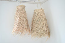 Load image into Gallery viewer, Moroccan Raffia Palm Light Shades || X-Large Natural Handmade || Cone Pendant Light