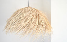 Load image into Gallery viewer, Moroccan Raffia Palm Light Shade || XLarge Natural Handmade || Ball Pendant Light Hand