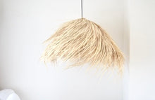 Load image into Gallery viewer, Moroccan Raffia Palm Light Shade || XLarge Natural Handmade || Ball Pendant Light Hand