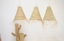 Load image into Gallery viewer, Moroccan rattan light suspension cone