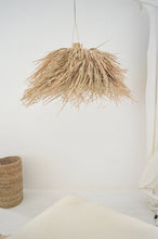 Load image into Gallery viewer, Moroccan rattan shaggy palm light hand made suspension lamp