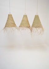 Load image into Gallery viewer, Moroccan rattan light suspension cone
