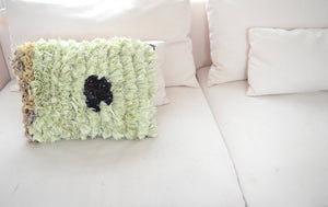 Moroccan boucherouite cushion Berber cushion cover